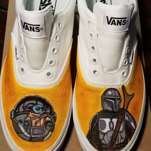 Custom Mandalorian Van's - Picture 1 of 2